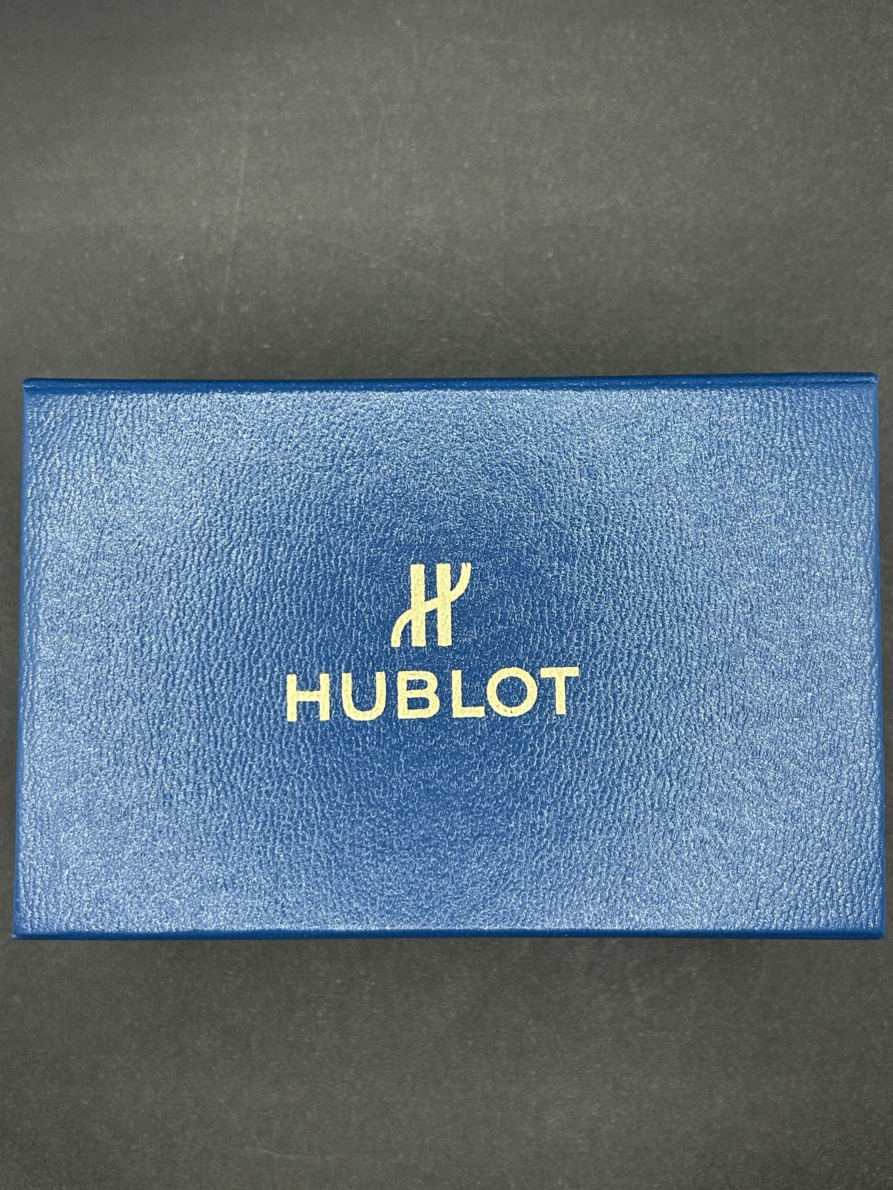 Hublot Diamond Cut Black Dial