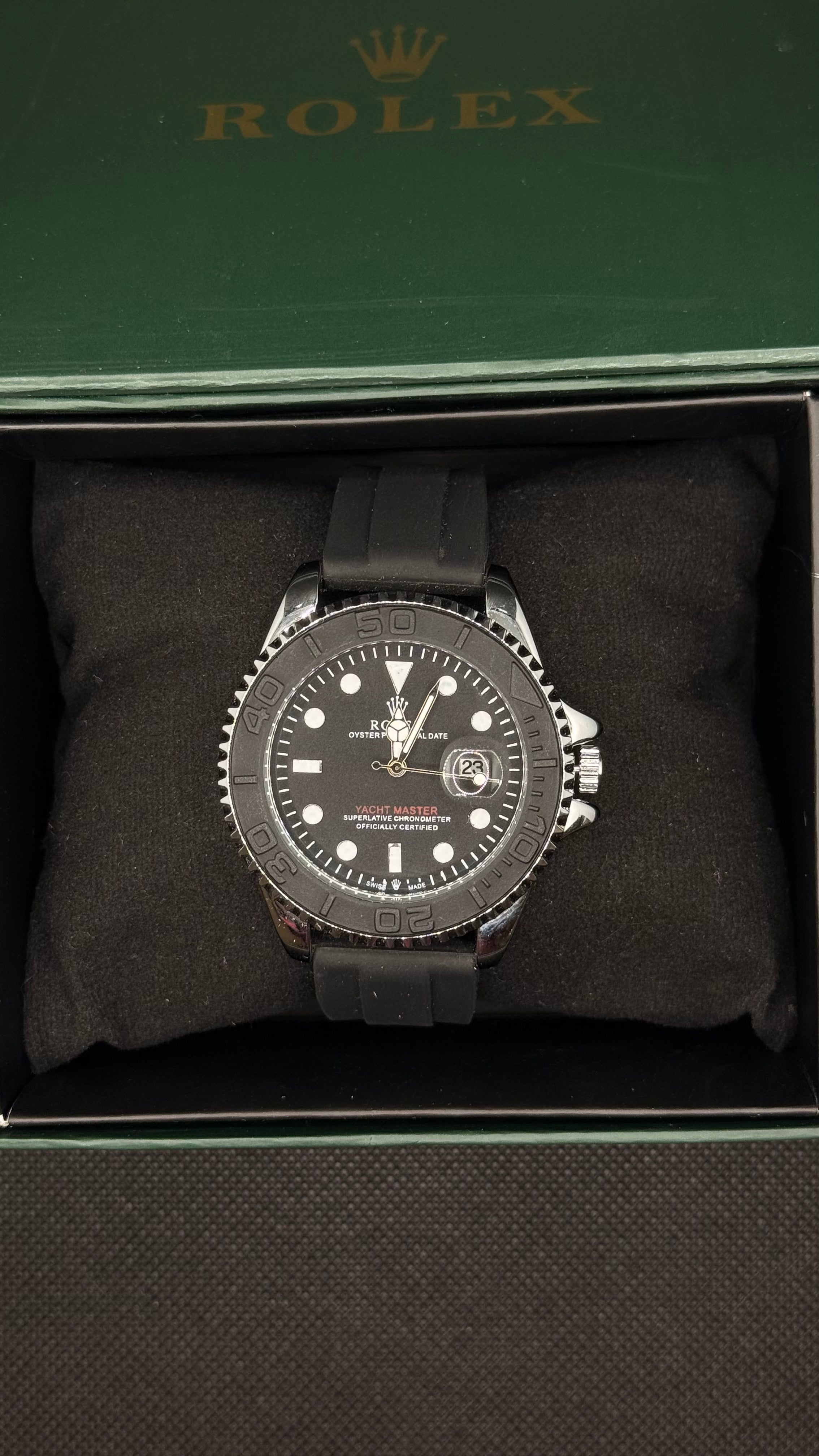 Rolex Yacht Master Black